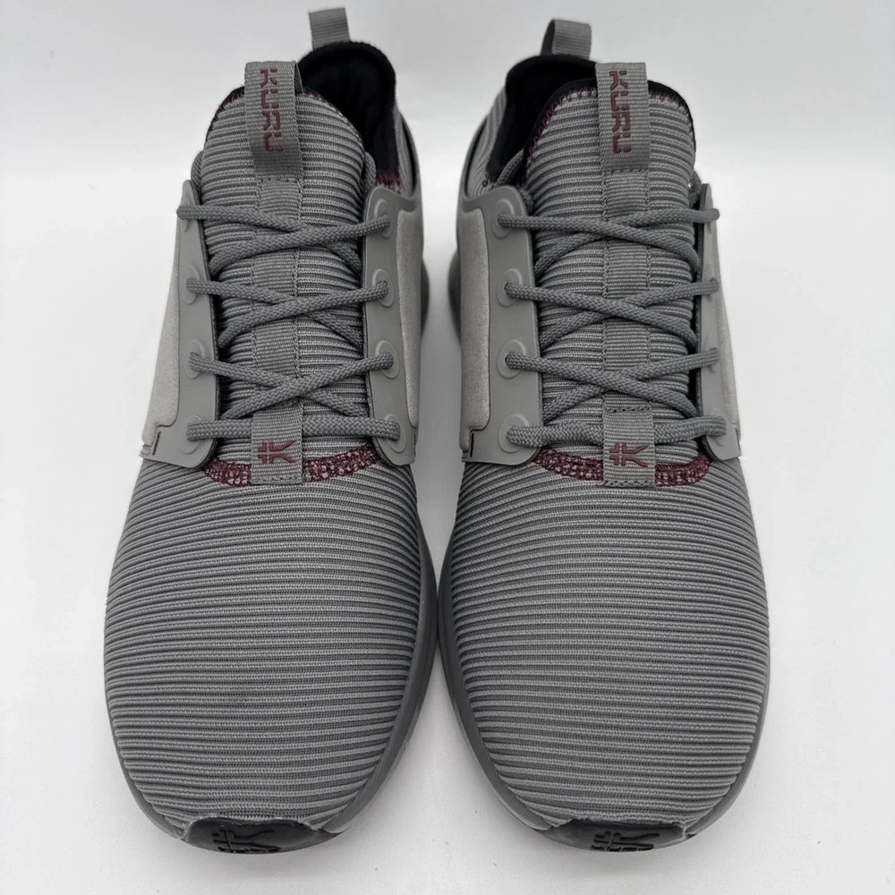 Kuru Atom Men's Size 11 Storm Gray Black Athletic Walking Comfort‎ Shoes NWB!